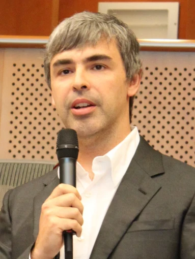 Larry Page portretas