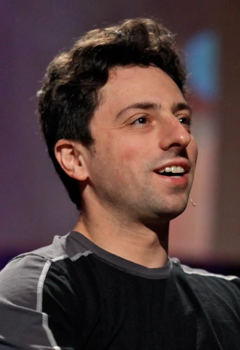 Sergey Brin portretas