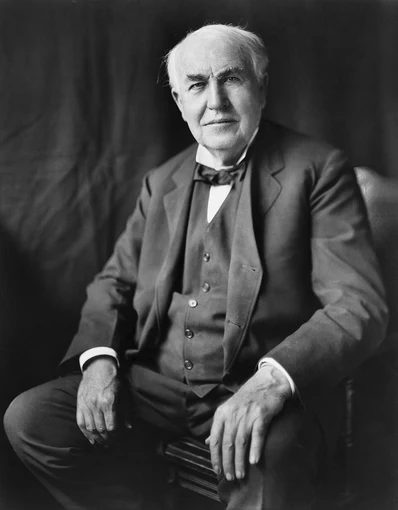 Thomas Edison portretas